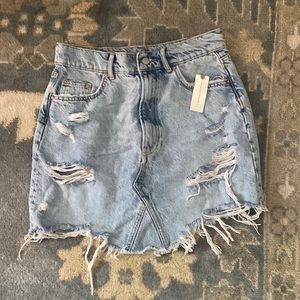 Anthropologie Denim Skirt